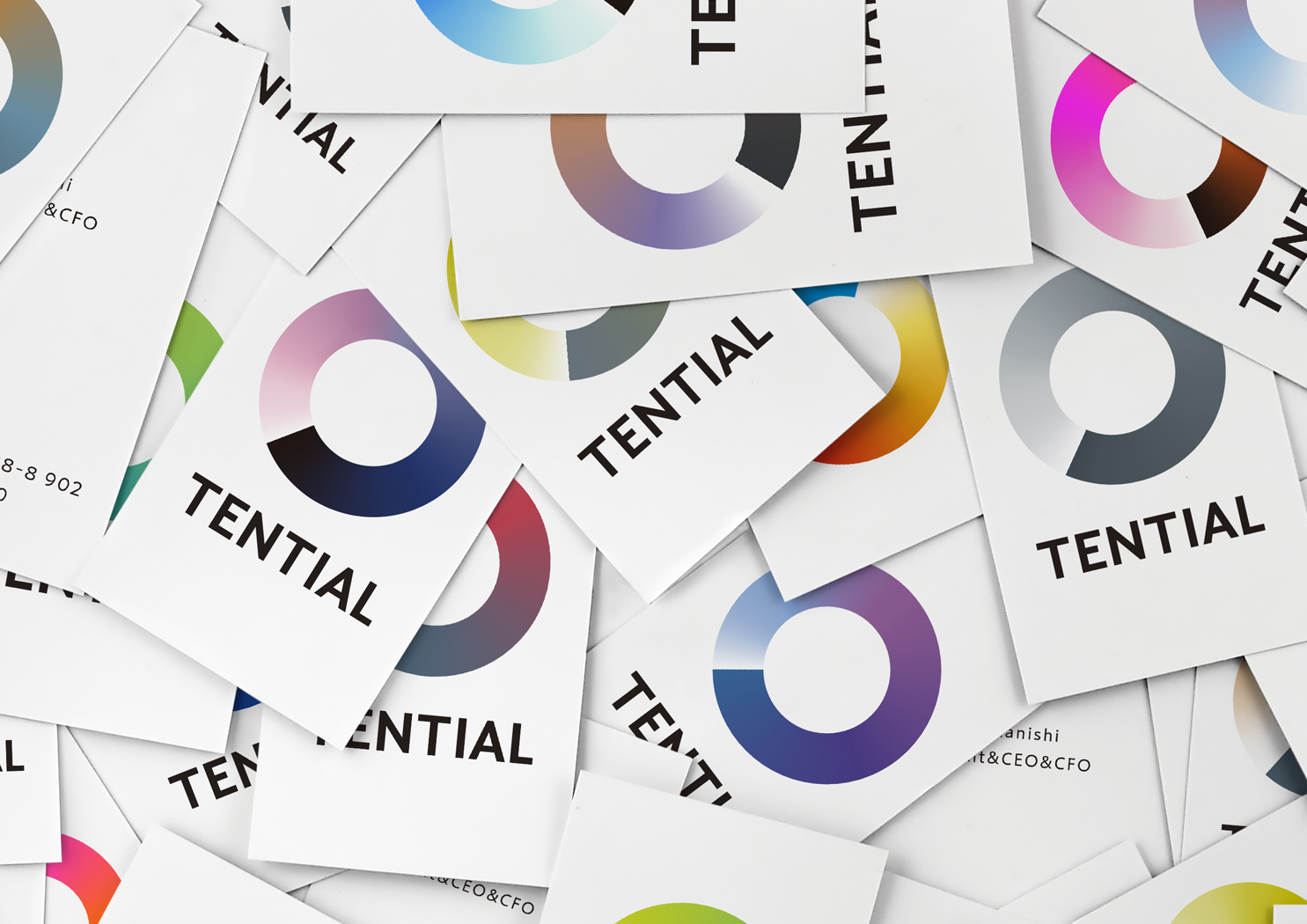 TENTIAL business card